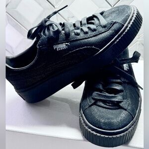 Women’s PUMA Basket Platforms
